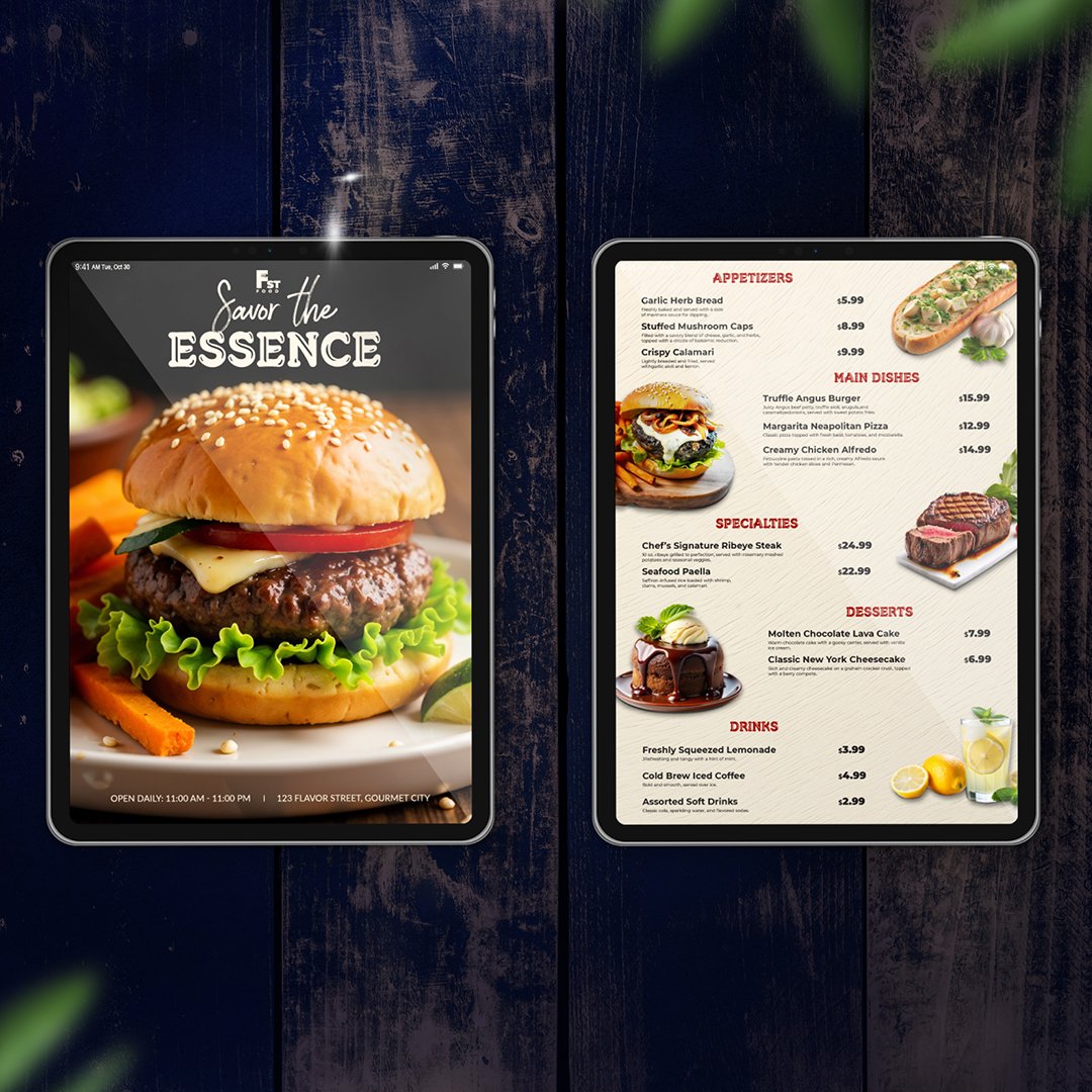 Restaurant Menu 